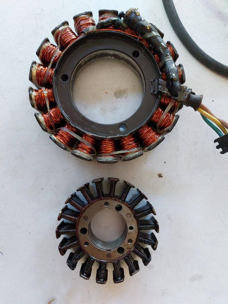 Stator alternatora — CAN-AM DS 450 EFI